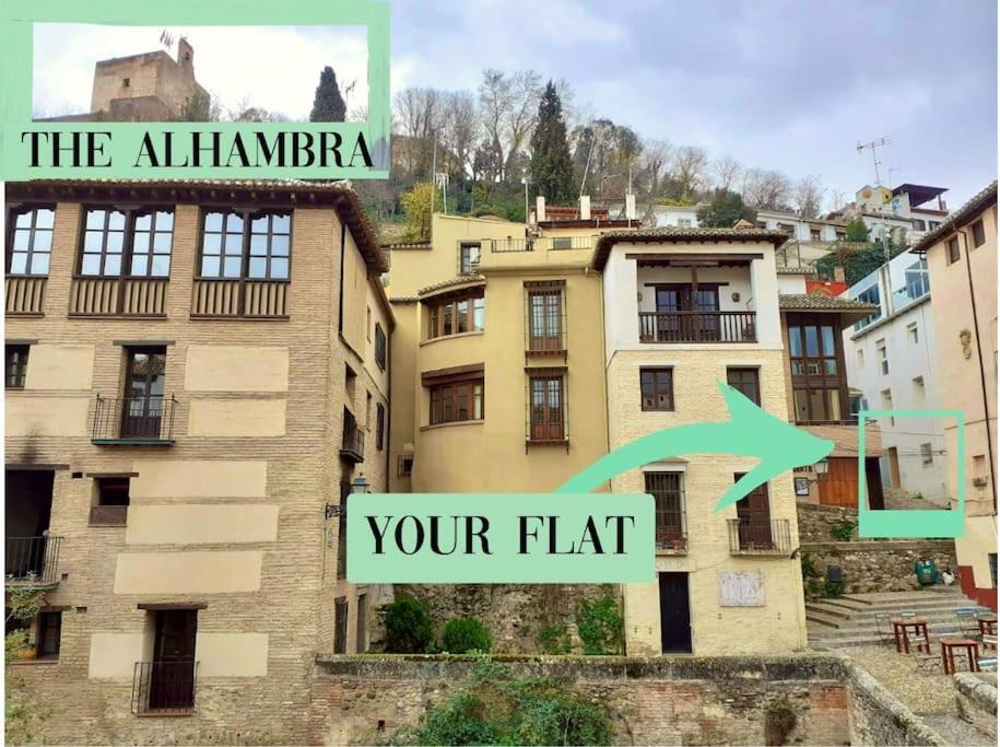 Apartamento Cosy Flat / Literally At The Foot Of Alhambra Granada Exterior foto